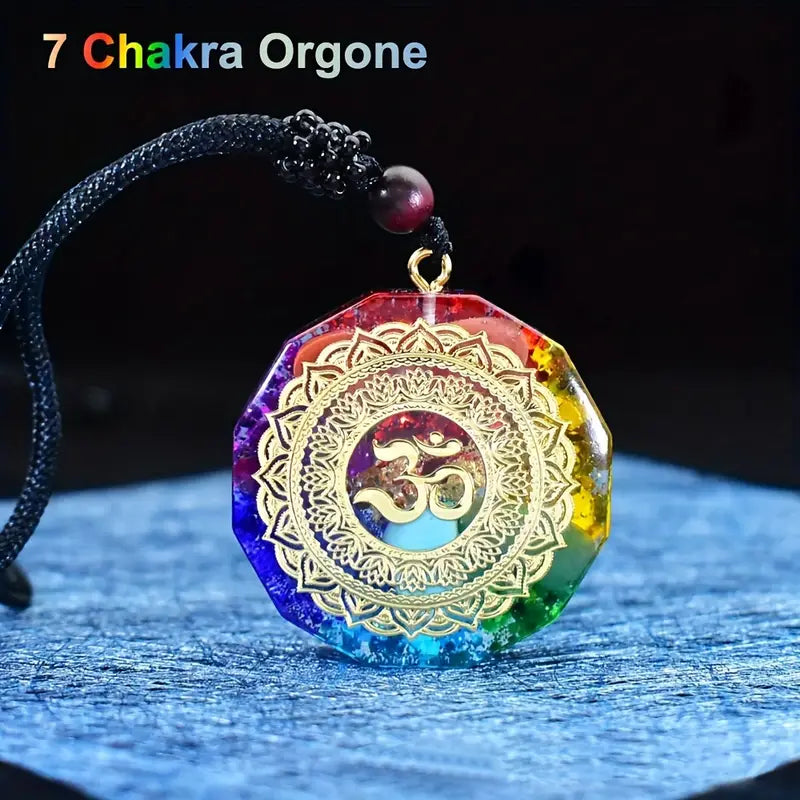 Chakra Pendant Energy Necklace