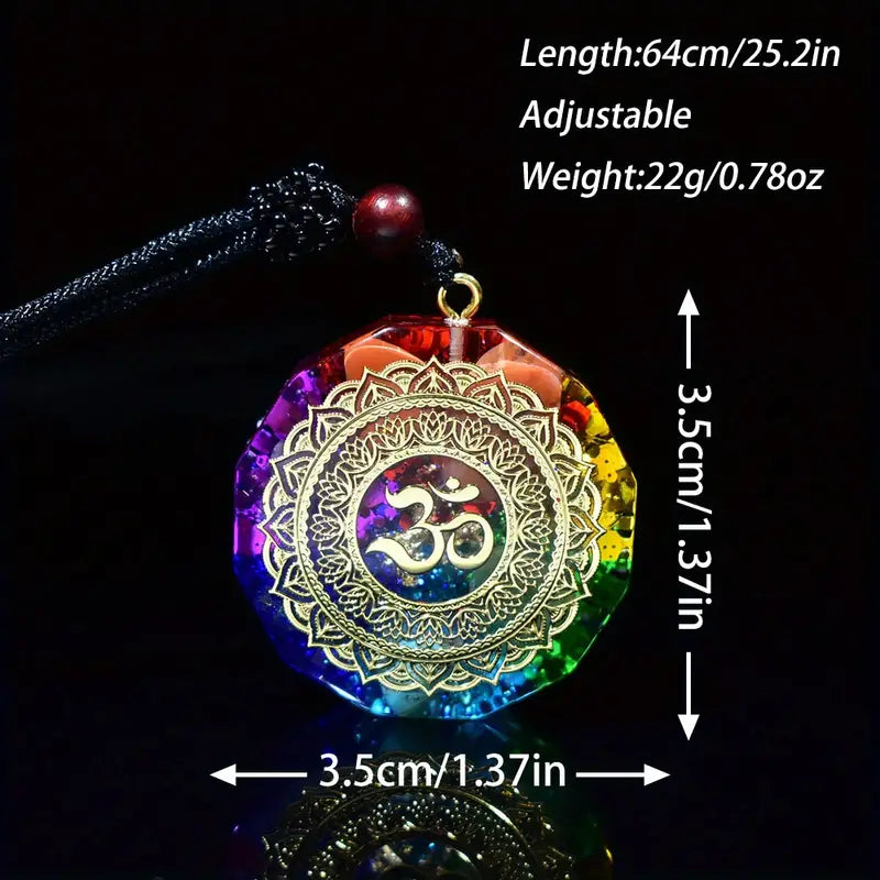 Chakra Pendant Energy Necklace