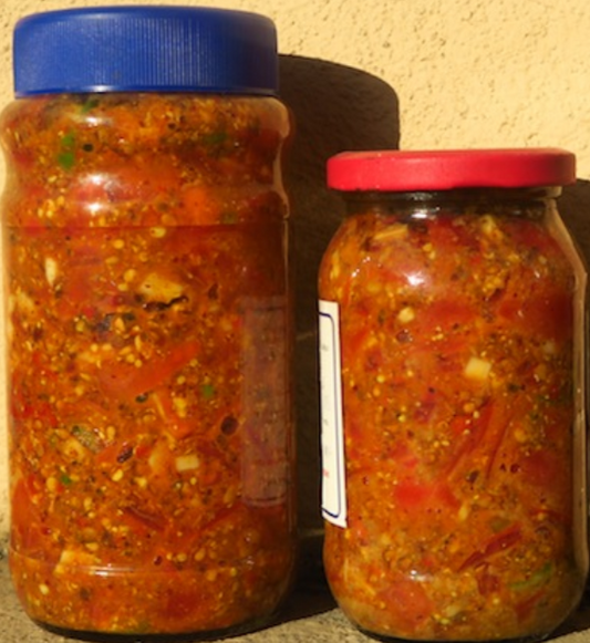 Homemade Achaar