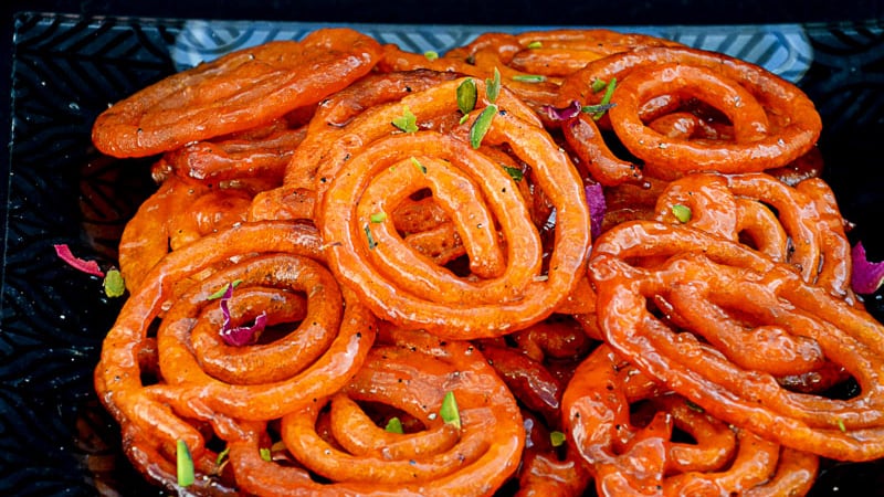 Homemade Crispy Jalebi