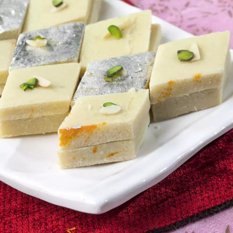 Homemade Kaju Barfi