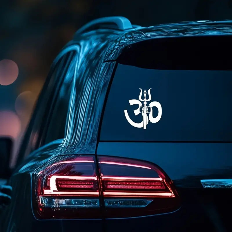 Poseidon Trident Vinyl Car Decal