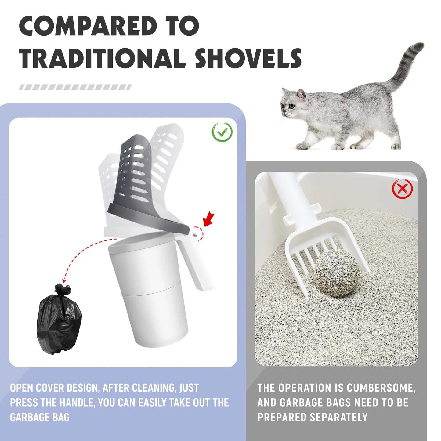 Cat Litter Box Shovel